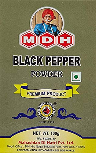 MDH Black Pepper 100Gm 